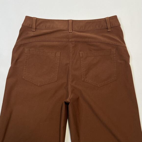 Lululemon Pants womens 30 Commission Classic Fit 5 Pocket Wide Leg Casual - Picture 8 of 13